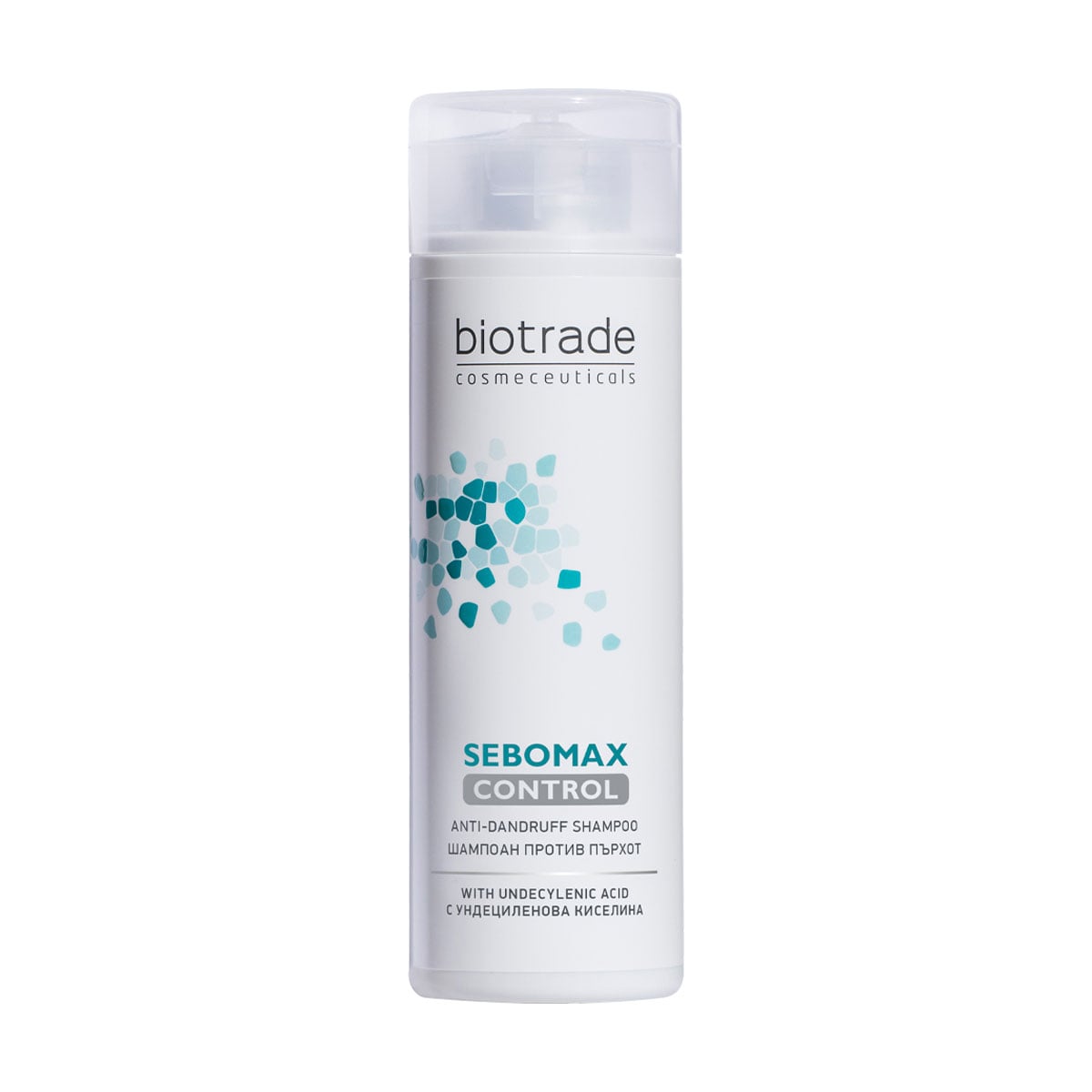 Безсульфатний шампунь для волосся Biotrade Sebomax Control Anti-Dandruff Shampoo проти лупи, 200 мл